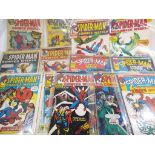 A large collection of approximately 120 Marvel comics,