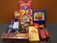 A good mixed lot of mint toys and games to include Harry Potter, Flintstones, Star Wars,