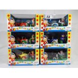 Corgi - six 'Noddy In Toyland' models, Noddy 69001, Mr Sparks 69002, Mr Milko 69003, Big Ears 69004,