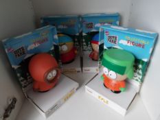 South Park by Comedy Central - a set of four collectable figures in display stands comprising Stan,