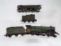 Model railways - two OO gauge locomotives comprising Hornby Dublo metal diecast 4-6-0 Cardiff