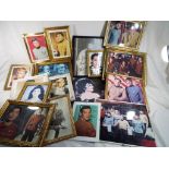 Star Trek - approximately seventeen vintage photographs and prints, some signed,
