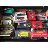 A collection of approximately 23 diecast model motor vehicles to include Corgi Fighting Machines,