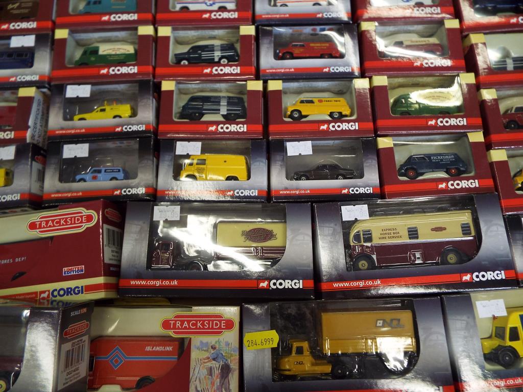 Corgi - approximately 32 diecast model motor vehicles all appear mint in box