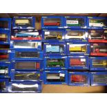 A collection of 27 1:76 scale / OO scale diecast models of commercial motor vehicles,