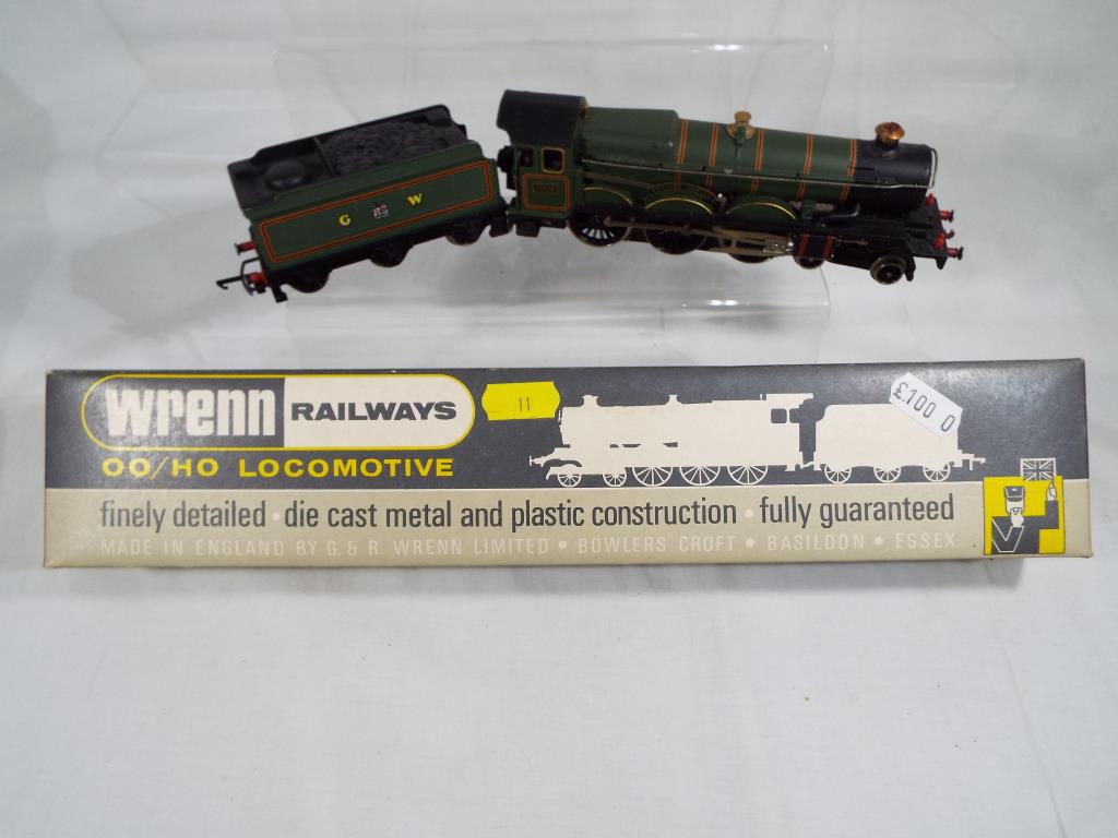 Wren - an OO/HO scale locomotive and tender, 4-6-0 Devizes Castle op no 7002,