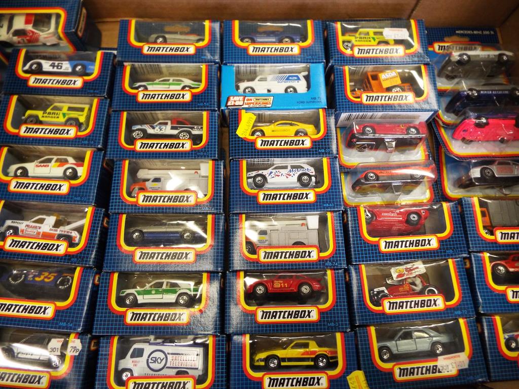 Matchbox - a collection of approximately 38 diecast model motor vehicles by Matchbox,