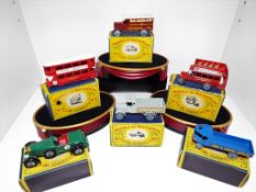 Matchbox Models of Yesteryear original series - six diecast models comprising No.2 B Type Bus, No.