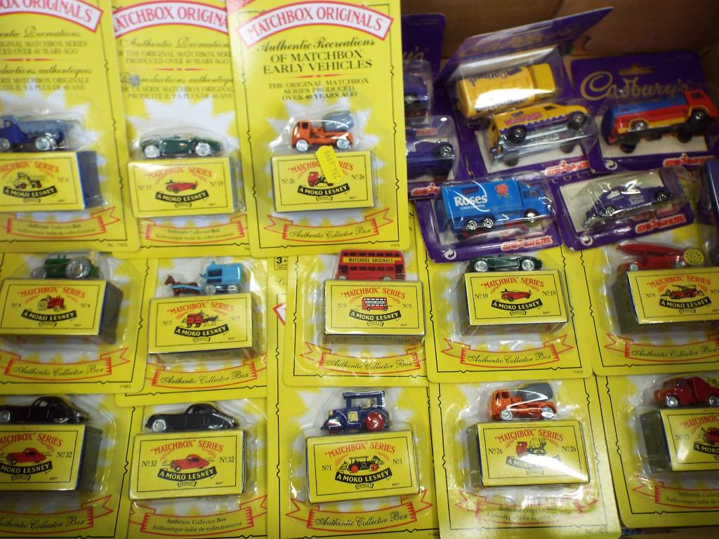 Diecast - thirteen Matchbox original diecast model motor vehicles all mint and sealed in original