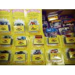 Diecast - thirteen Matchbox original diecast model motor vehicles all mint and sealed in original