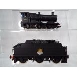 Hornby - an OO gauge locomotive and tender, 0-6-0 op no 2213, black BR livery, WR Goods,