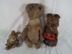 A good lot to include an unusual vintage Teddy bear,