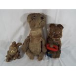 A good lot to include an unusual vintage Teddy bear,