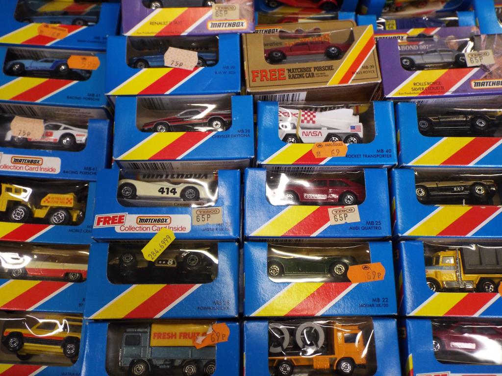 Matchbox - a collection of approximately 53 diecast model motor vehicles by Matchbox all appear