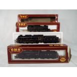 Model railways - three OO gauge model steam locomotives, 0-6-0 op no 4454 with tender,