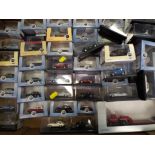 Diecast - a collection of approximately 51 diecast model motor vehicles by Oxford Automobile Co.