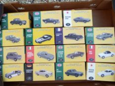 Atlas Editions - 15 diecast 1:43 scale model Classic Sports Cars,