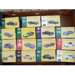 Atlas Editions - 15 diecast 1:43 scale model Classic Sports Cars,