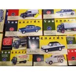 Vanguards - a collection of approximately eighteen diecast precision replica Vanguards model motor