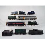 Model railways - nine OO gauge locomotives, Hornby, Lima,