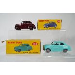 Dinky Toys - # 160 Austin A30 Saloon, light green with grey hubs,