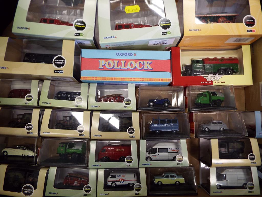 Diecast models - a collection of approximately 29 diecast model motor vehicles to include Oxford