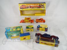 Matchbox / Moko Lesney - six early diecast models comprising # 2 Bedford articulated 'Walls Ice