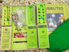 Subbuteo Table Soccer - a boxed football game, Continental Club edition, to include two full teams,