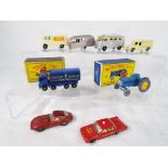 Matchbox - eight early diecast models comprising No 10 Foden Sugar Container, exc in exc box,