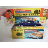 Corgi Toys - The Man from UNCLE, gun firing Thrush-Buster with two figures, # 497,