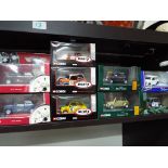 Corgi Mini - diecast model Minis comprising six Mini 7 Racing Club, four Mini 40,