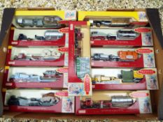 Days Gone Trackside - eleven diecast OO scale models, all tractor, trailer and loads,