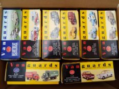 Vanguard - eight boxed special limited edition sets each containing two 1:43 scale diecast models,