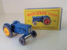 Matchbox by Lesney - a Fordson Tractor # 72,