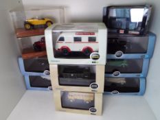 Oxford Automobile Company and Oxford Commercials - eleven diecast models comprising eight 1:43