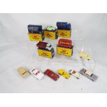 Matchbox / Moko Lesney - twelve early issue diecast models comprising # 3 Bedford Tipper Truck,