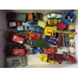 Dinky / Corgi - a collection of approximately 28 playworn 1940s to 1960s diecast models to include