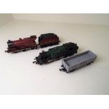 Model Railways N Gauge - a Grafar tank locomotive 2-6-2T, op no 3112, green GWR livery,