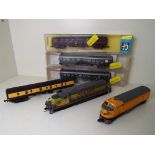Model Railways N Gauge - two locomotives Union Pacific 8017 by Con-Cor,