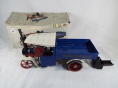 Mamod - A Mamod Steam Wagon SW1. Model appears very good in original box.