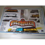 Model Railways N Guage - a Bachmann Highballer boxed set, locomotive with illumination,