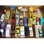 Diecast - a quantity of approximately 30 playworn diecast model motor vehicles to include Corgi,