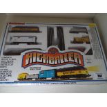 Model Railways N Guage - a Bachmann Highballer boxed set, locomotive with illumination,