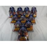 Star wars - ten Star wars figures all sealed in original blister packs,