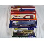 Diecast - a good lot to include four diecast model motor vehicles to include Corgi Hauliers of