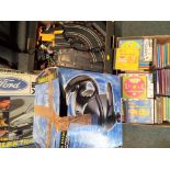 A good lot to include a Scalextric Ford Escort XR3i racing game,