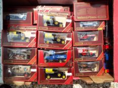 Matchbox Models of Yesteryear - approximately 40 diecast model motor vehicles in original window