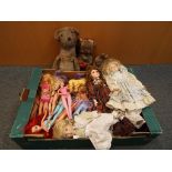 A good mixed lot of modern dressed dolls to include Aerial,