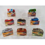 Matchbox - A collection of diecast model motor vehicles by Matchbox to include Dodge Delivery Truck,