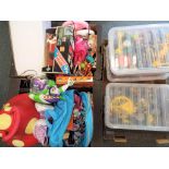 A good mixed lot to include a large quantity of children's construction toys,